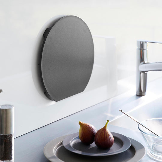 tower（タワー）食洗機対応 マグネット抗菌まな板 ラウンド ブラック