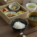 にちにち道具 白木塗 一段単品 (タモ)