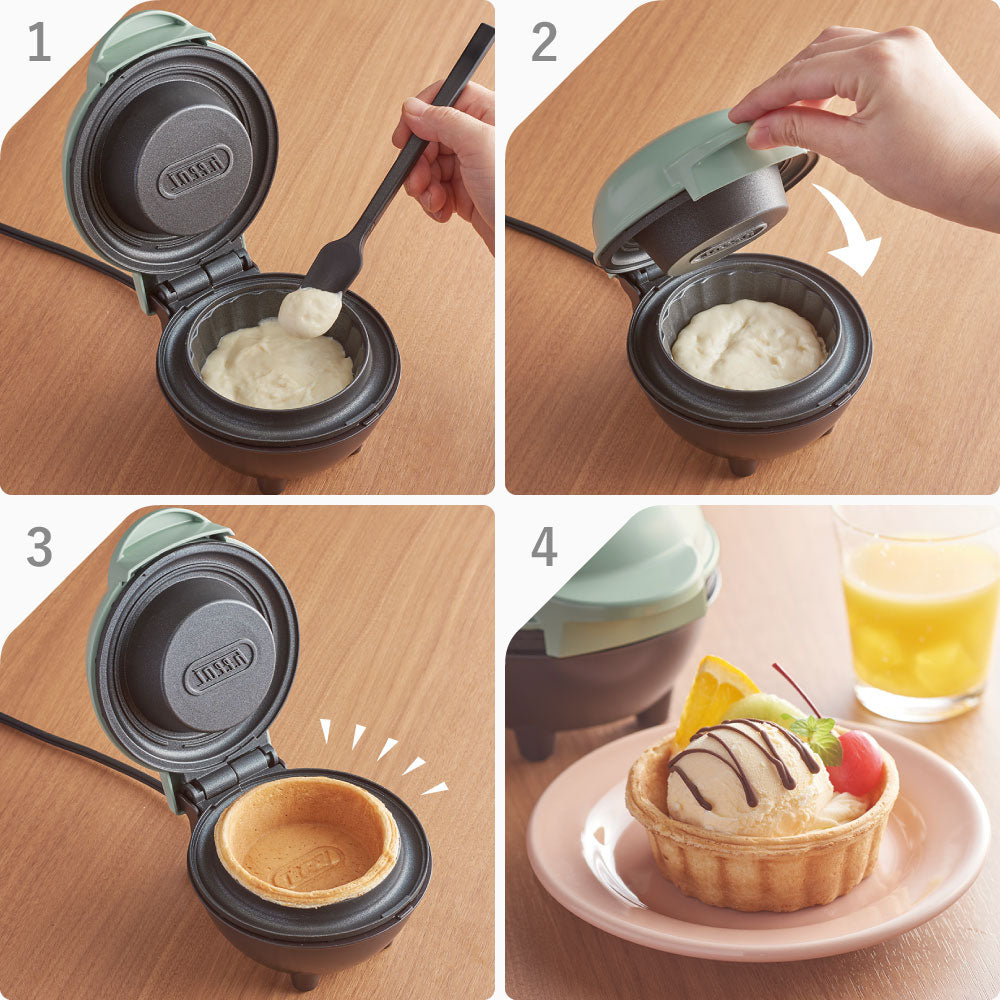 Toffy（トフィー）食べられる器メーカー ミルキーホワイト K-TU1-MW