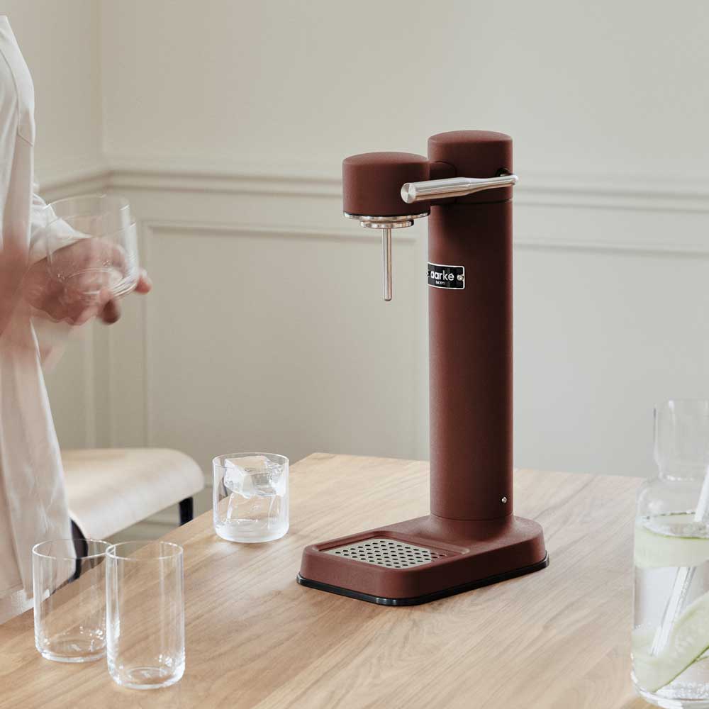 aarke(アールケ) カーボネーター3 バーガンディ |キッチン用品通販