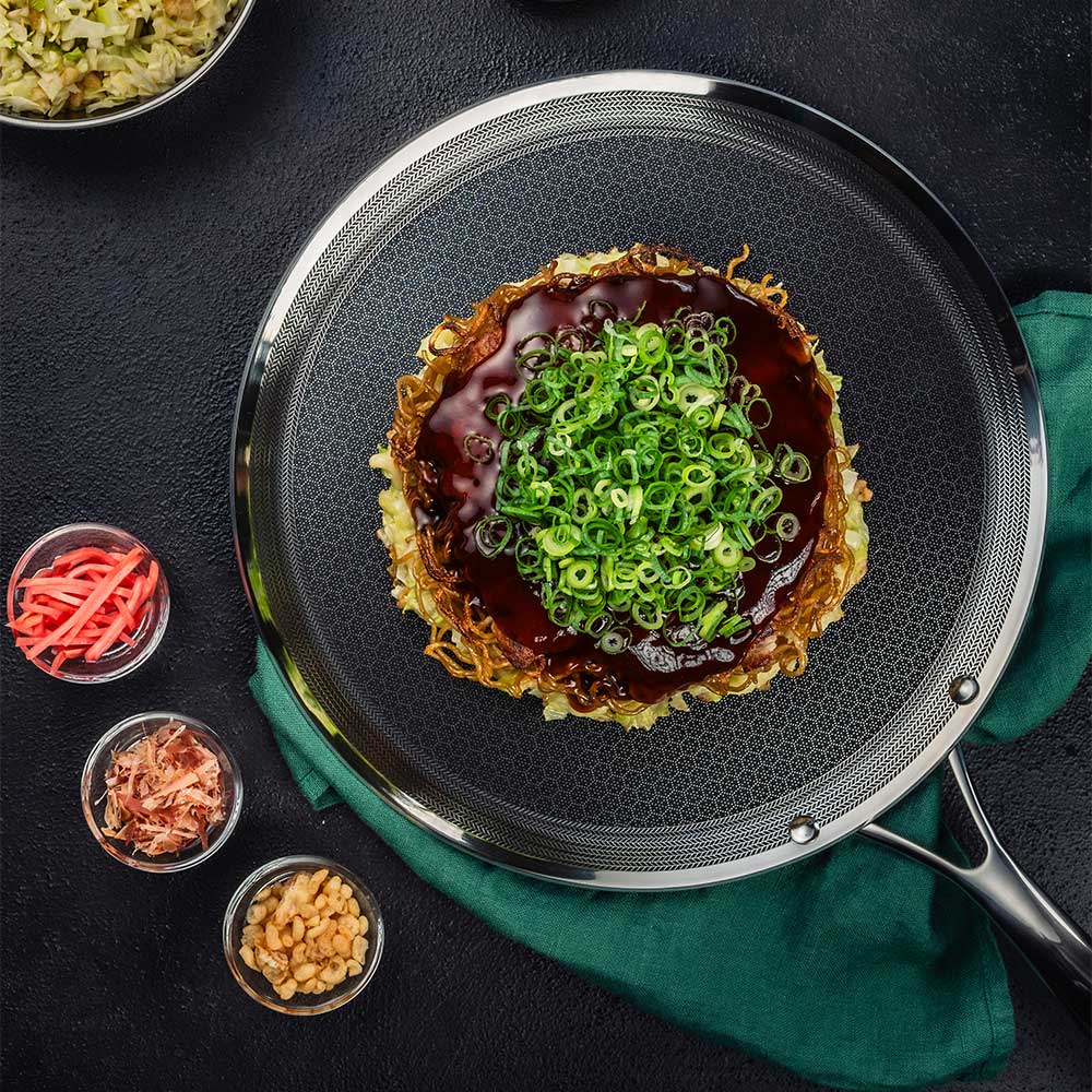 [新品•未使用] 30cm ヘックスクラッド ハイブリッドフライパン Amazon | HexClad ハイブリッド フライパン 【30cm】ヘックスクラッド