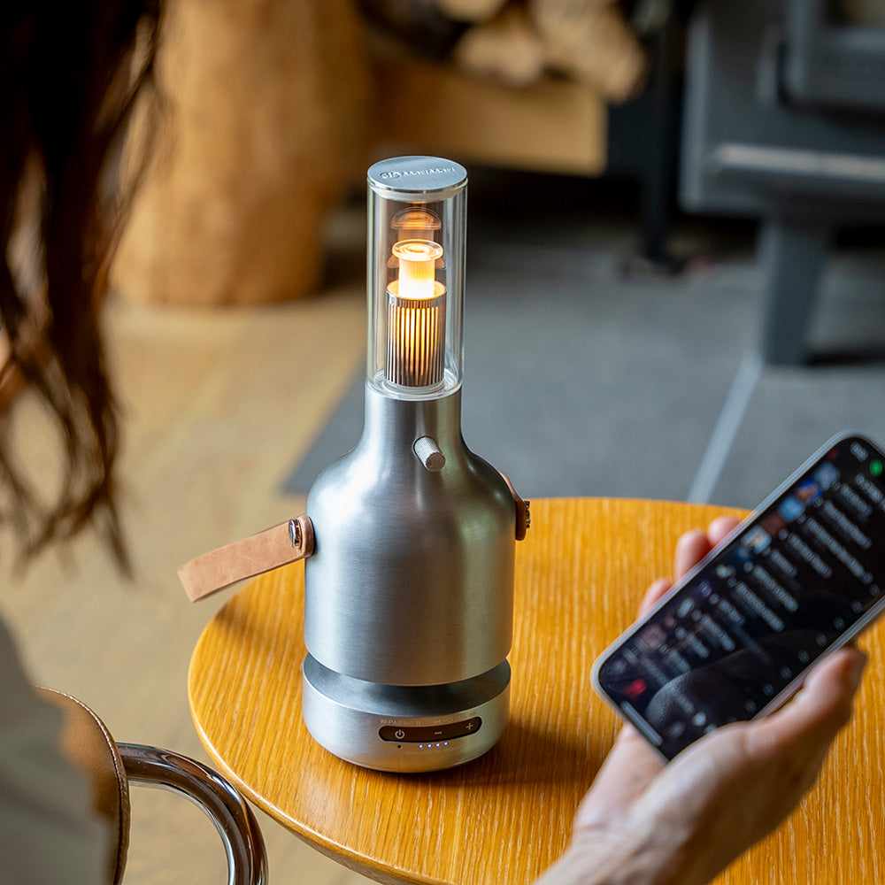 美品✨FIATxMoriMori LEDランタン&スピーカー MoriMori公式】LED Lantern Speaker | LEDランタンスピーカー