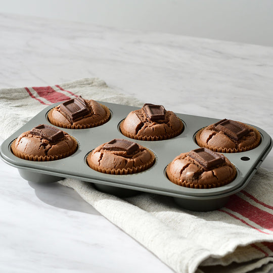 富士ホーロー ベイクウェアー マフィンパンケーキ型 6P