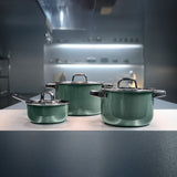 WMF(ヴェーエムエフ) フュージョンテック ミネラルプロ ソースパン16cm エメラルド
