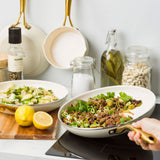 グリーンパンSTUDIO（ストゥディオ）フライパン クリームホワイト