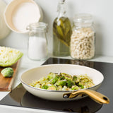 グリーンパンSTUDIO（ストゥディオ）フライパン クリームホワイト