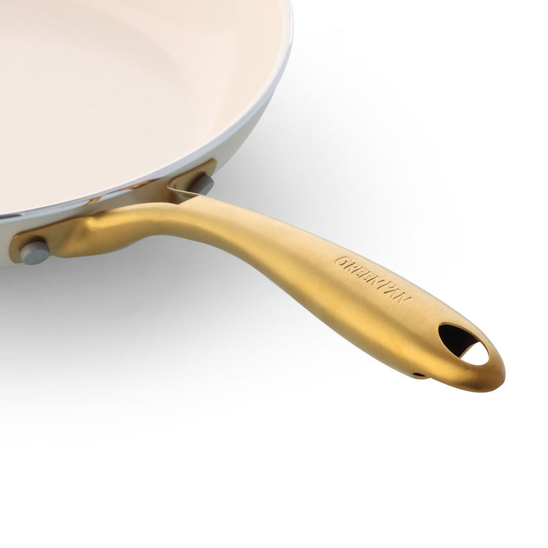 グリーンパンSTUDIO（ストゥディオ）フライパン クリームホワイト