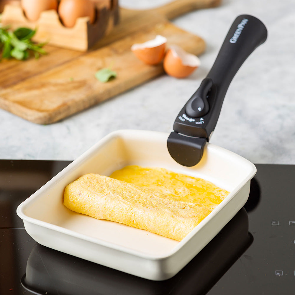 GreenPan CLICK CHEF クリームホワイト セット4 グリーンパン公式ショップ】 【新商品】クリックシェフ 4点セット