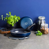 グリーンパン クリックシェフ セット4 オックスフォードブルー