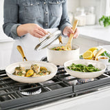 グリーンパンSTUDIO（ストゥディオ）フライパン クリームホワイト