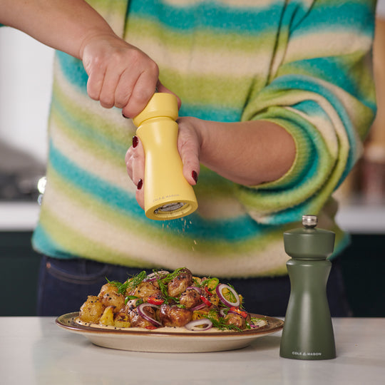 Cole & Mason(コール＆メイソン) ケントン ソルト＆ペッパーミル ターメリック