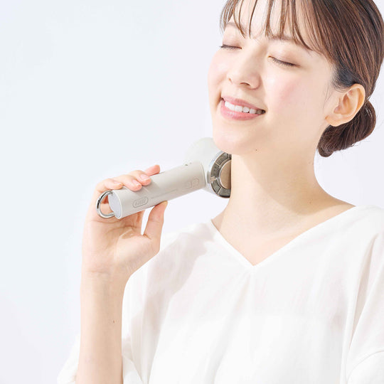 Toffy（トフィー）Happy Collection ひんやり3Wayファン パンナホワイト