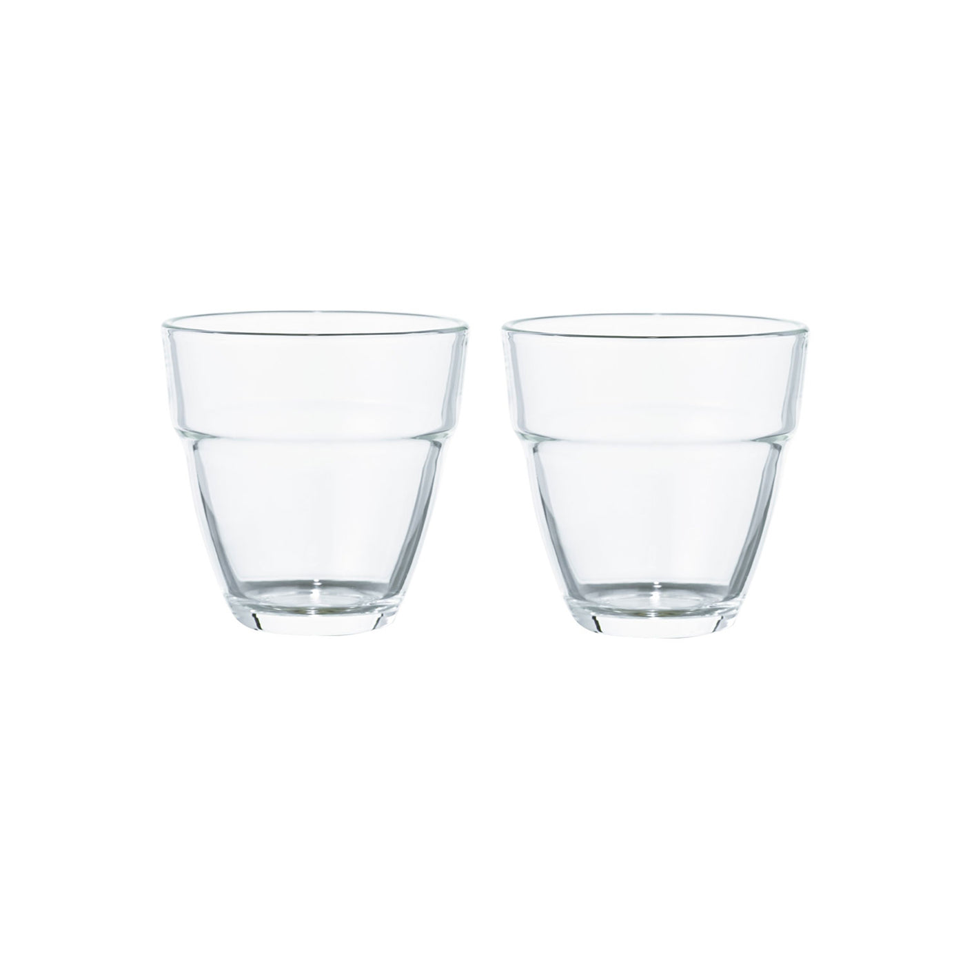 HARIO(ハリオ) 耐熱スタッキンググラス2個セット クリア HSG-1624