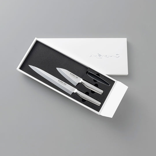 GLOBAL-IST(グローバル イスト) 和包丁3点セット (左利き用)
