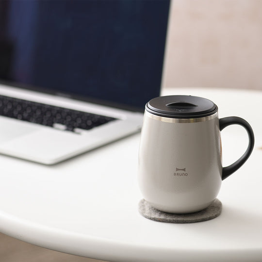 BRUNO（ブルーノ） 蓋つきステンレスマグ tall グレージュ