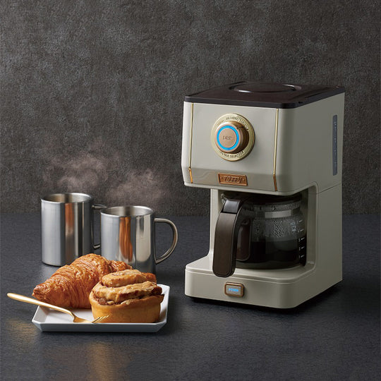 Toffy（トフィー）アロマドリップコーヒーメーカー グレージュ