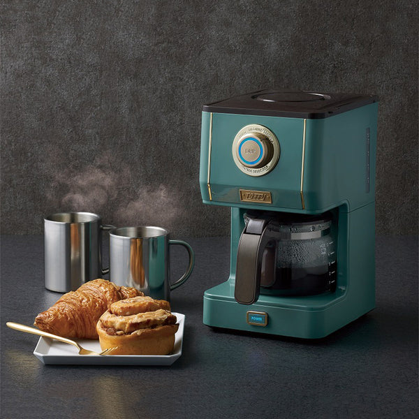 Toffy（トフィー）アロマドリップコーヒーメーカー ペールアクア K-CM5