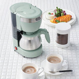 Toffy（トフィー）5カップアロマコーヒーメーカー ペールアクア