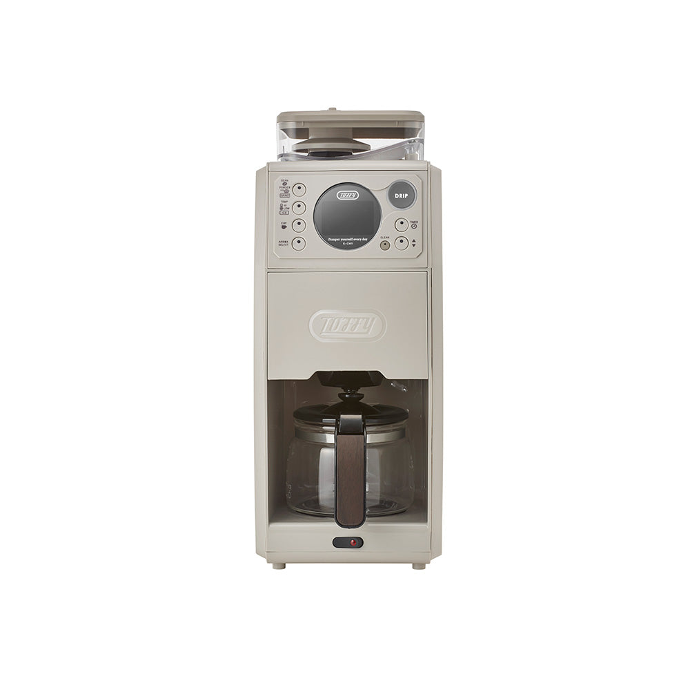 Toffy（トフィー）全自動ミル付カスタムドリップコーヒーメーカー