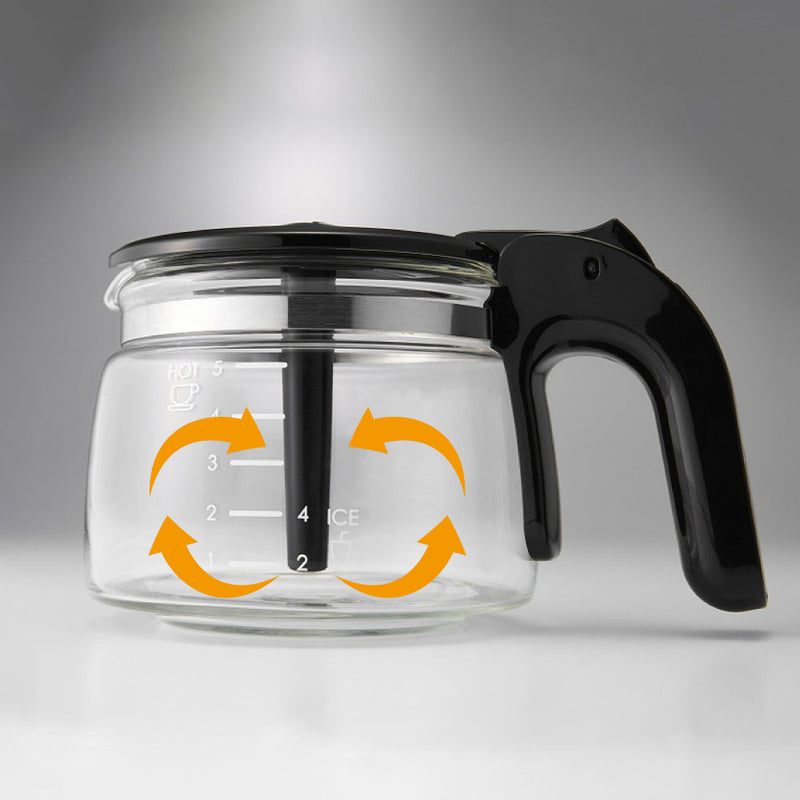 Toffy（トフィー）全自動ミル付カスタムドリップコーヒーメーカー リッチブラック