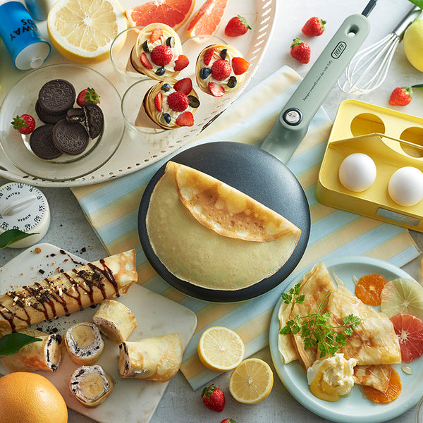 クレープメーカー Toffy（トフィー）クレープメーカー ペールアクア K-CP1-PA |キッチン