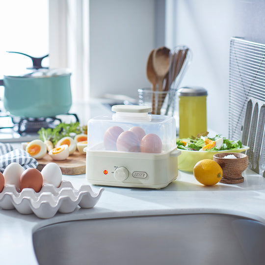 Toffy（トフィー）エッグスチーマー アッシュホワイト