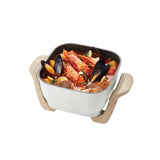 Toffy（トフィー）コンパクトマルチ電気鍋 アッシュホワイト