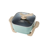 Toffy（トフィー）コンパクトマルチ電気鍋 ペールアクア