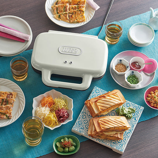 Toffy（トフィー）ホットサンドメーカー アッシュホワイト