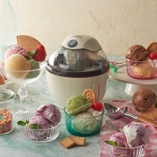 Toffy（トフィー）アイスクリームメーカー ミルキーホワイト