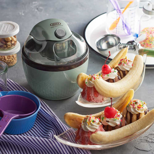 Toffy（トフィー）アイスクリームメーカー ペールアクア