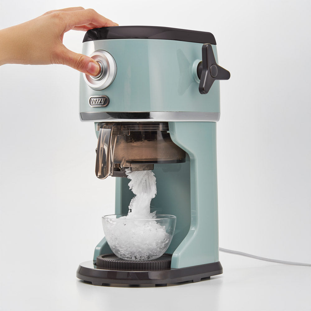 Toffy(トフィー)コンパクト電動ふわふわかき氷器 ペールアクア