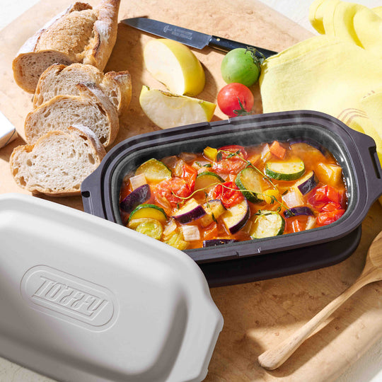 Toffy（トフィー）電子レンジ用 グリルディッシュ グレージュ