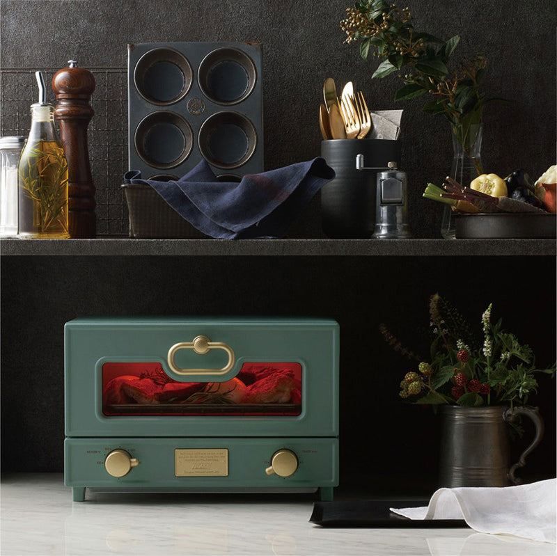 Toffy（トフィー）グリルオーブントースター スレートグリーン K-TS2