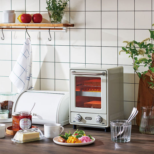 Toffy（トフィー）オーブントースター アッシュホワイト