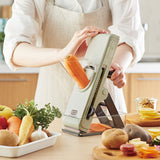 Toffy（トフィー）セーフティープッシュスライサー アッシュホワイト