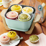 Toffy（トフィー）コンパクトマルチ電気鍋 ペールアクア