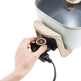 Toffy（トフィー）コンパクトマルチ電気鍋 アッシュホワイト