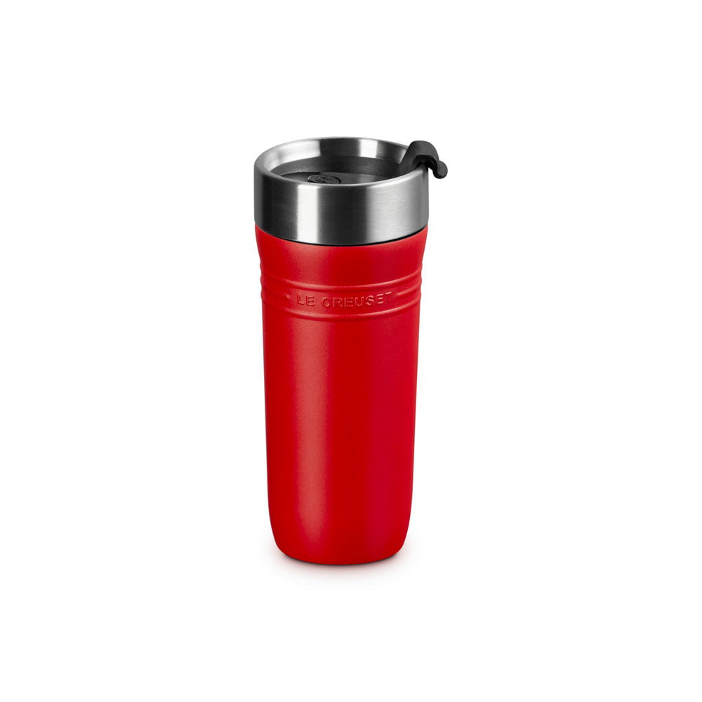 LE CREUSET(ル・クルーゼ) OTG トラベルマグ 350ml チェリーレッド