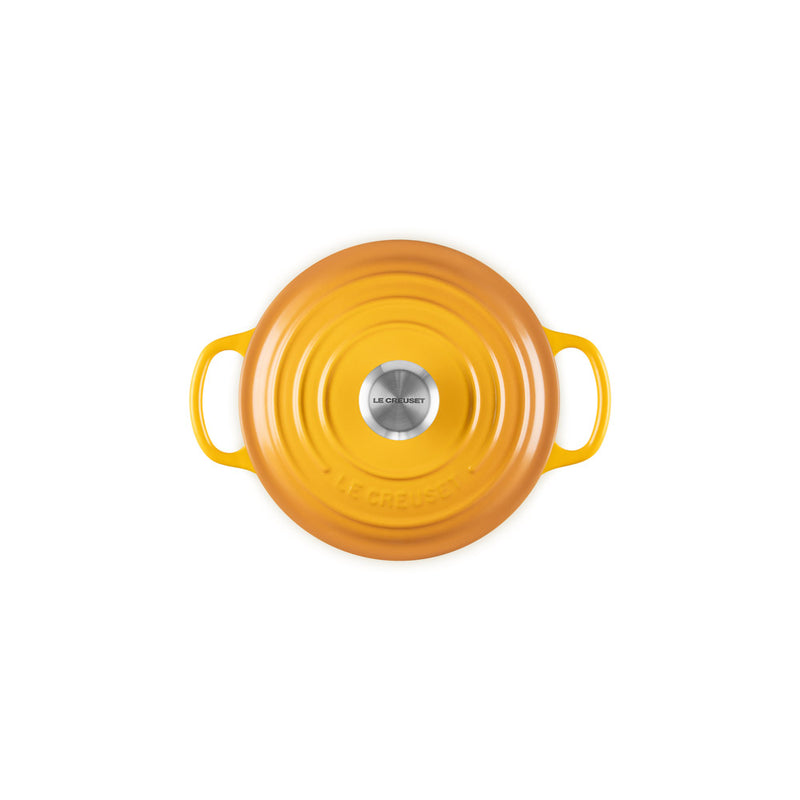 LE CREUSET ココットロンド24㎝ネクター LE CREUSET(ル・クルーゼ) ココット・ロンド ネクター |キッチン用品