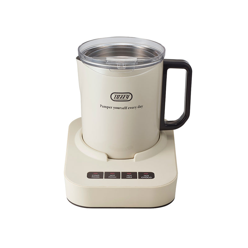 Toffy（トフィー）ミルクフォーマーマグ ミルキーホワイト