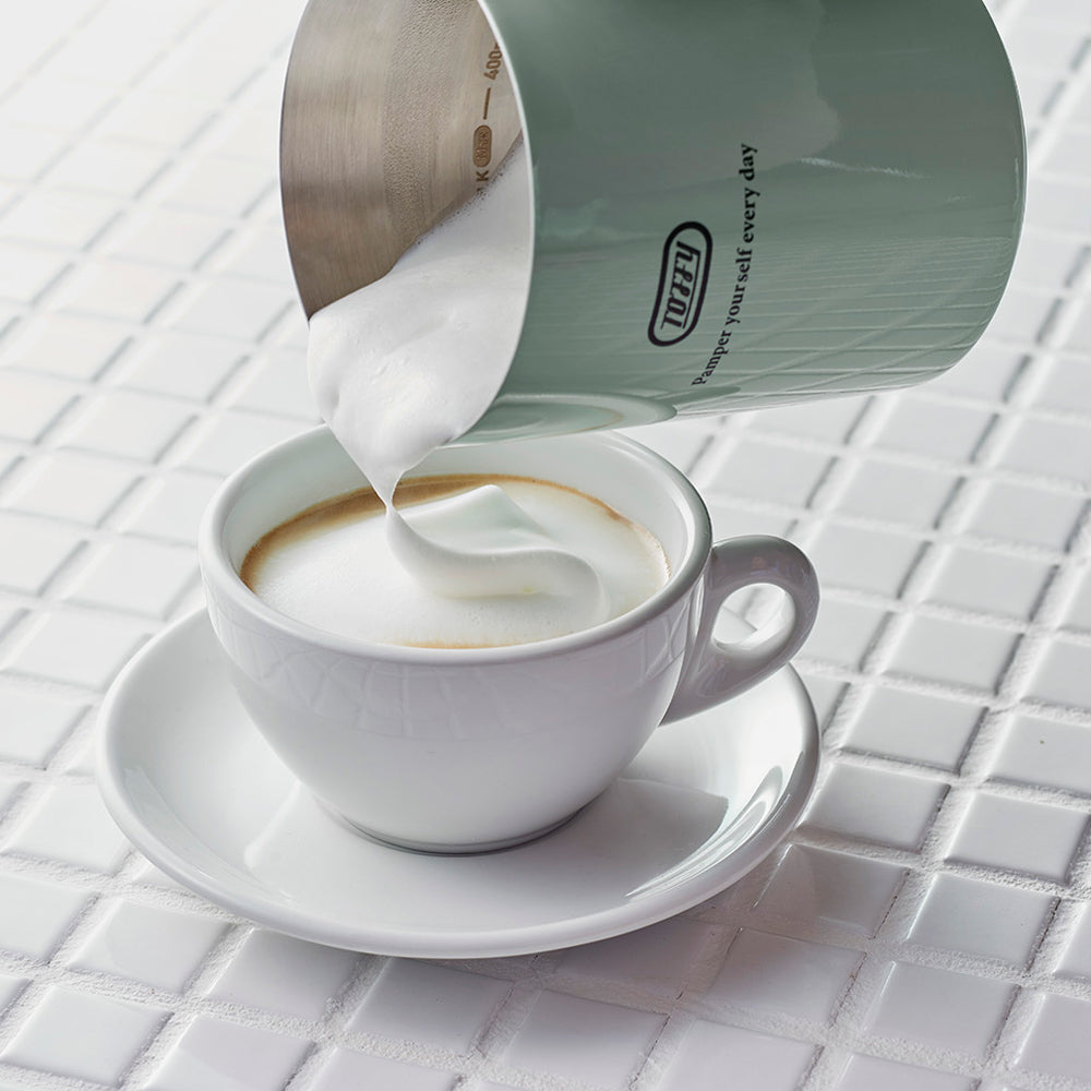 Toffy（トフィー）ミルクフォーマーマグ ペールアクア K-MF1-PA