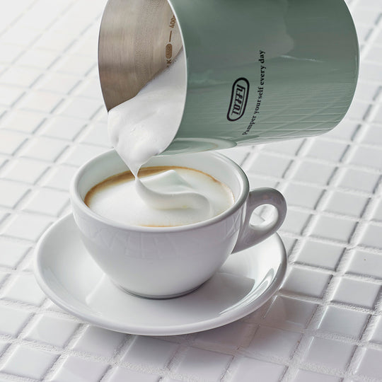 Toffy（トフィー）ミルクフォーマーマグ ペールアクア