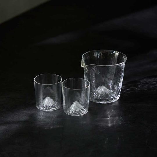 田島硝子 富士山 冷酒セット