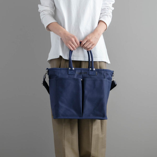 【送料込み】365methods VegieBAG (ベジバッグ) FLAP BAG (フラップバッグ) ネイビー