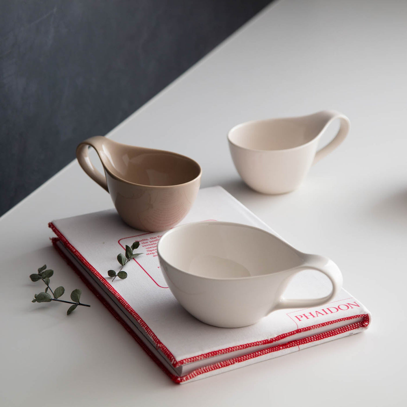 La Cucina Felice ラウンジ スープマグ ホワイト |キッチン用品通販