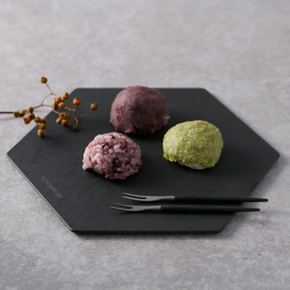 SALE】epicurean(エピキュリアン) 六角カッティングプレート ブラック