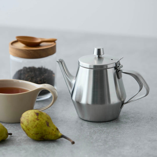 仔犬印 エルム ティーポット(スチール)