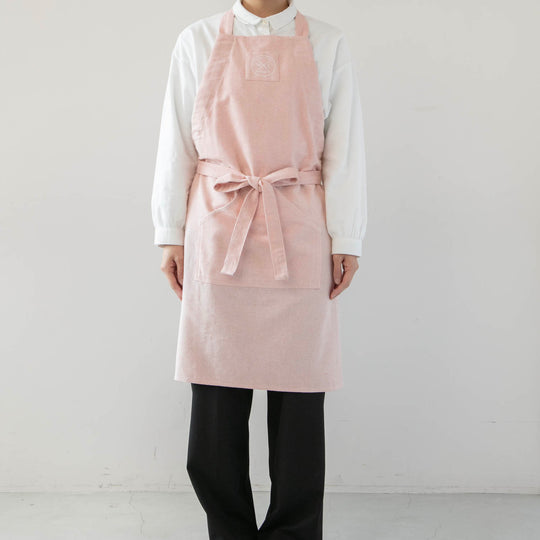 【SALE】WITLOFT(ウィットロフト) リサイクルコットン エプロン サーモン