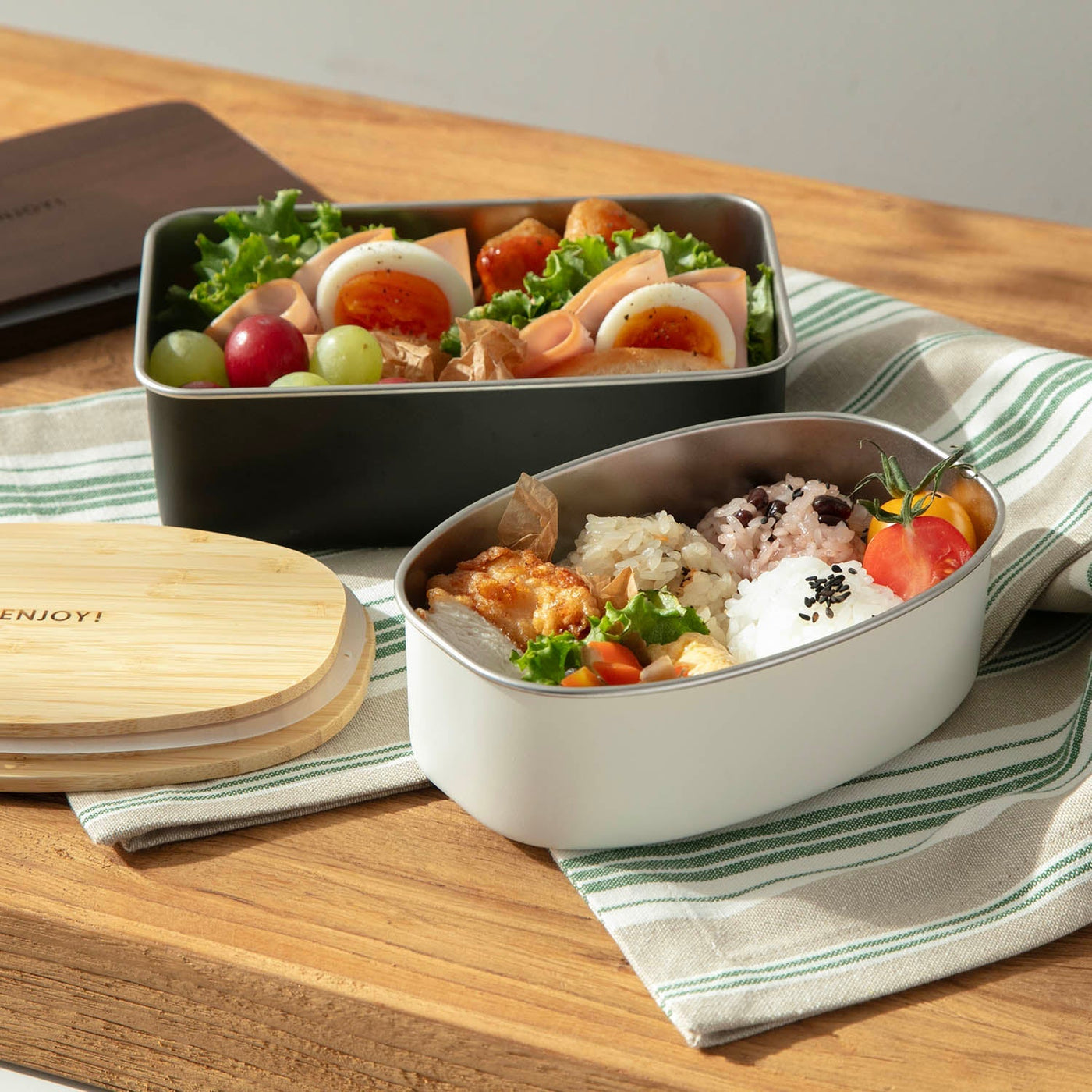 【希少品】PRADA ステンレススチール ランチボックス ラージ PRADA LUNCH BOX OUTDOOR COLLECTION BLACK BLUM ACCIAIO 2UP001
